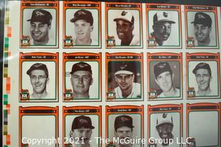 1981 Baltimore Orioles Organization - uncut poster 