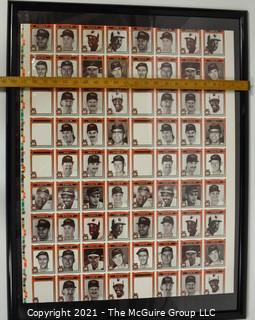 1981 Baltimore Orioles Organization - uncut poster 