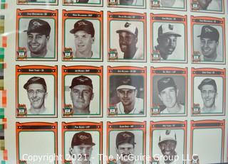 1981 Baltimore Orioles Organization - uncut poster 