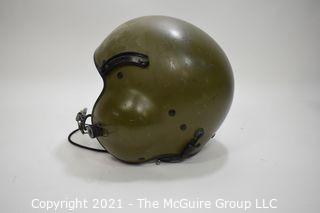 Vietnam Era Military Air Crew Helmet 1960's Used in Combat w/carry bag