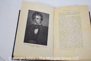 Book: Historical: The Life of John C. Calhoun w/fold out map