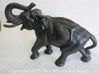 Cast Iron Elephant  (Background scale: 1/4" grid)