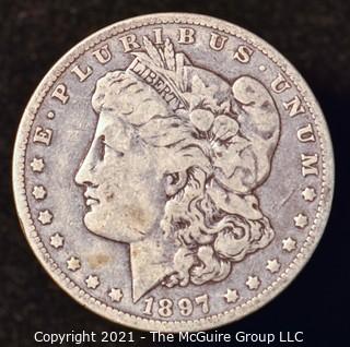 Numismatic: Morgan Silver Dollar 1897-O