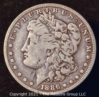 Numismatic: Morgan Silver Dollar 1886-O