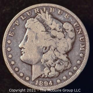 Numismatic: Morgan Silver Dollar 1894-O