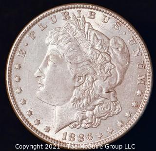 Numismatic: Morgan Silver Dollar 1886