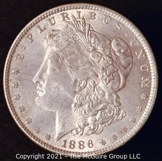 Numismatic: Morgan Silver Dollar 1886