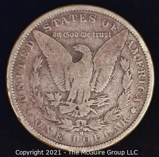  Numismatic: Morgan Silver Dollar 1882-O 