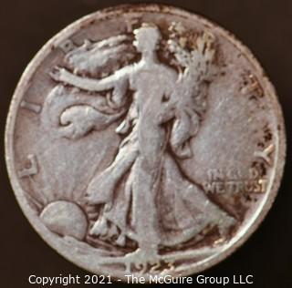 Numismatic: Silver "Walking Liberty" Half-Dollar  - 1923-S