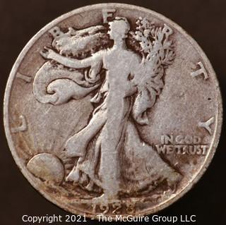 Numismatic: Silver "Walking Liberty" Half-Dollar  - 1928-S