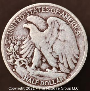 Numismatic: Silver "Walking Liberty" Half-Dollar  - 1935-S