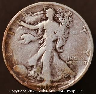 Numismatic: Silver "Walking Liberty" Half-Dollar  - 1927-S