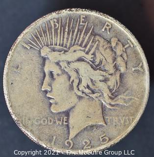 Numismatic: "Peace" Silver Dollar 1925 