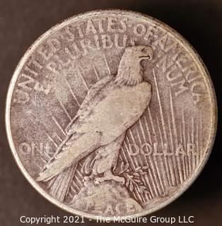 Numismatic: "Peace" Silver Dollar 1925 