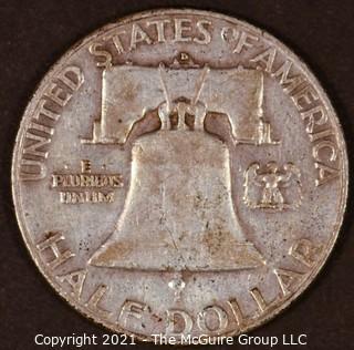 Numismatic: Silver Franklin Half Dollar: 1952 (#2)