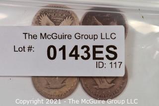 Numismatic: (4) Standing Liberty Quarters