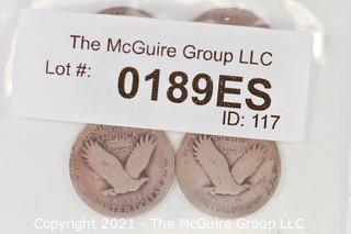 Numismatic: (4) Standing Liberty Quarters