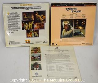 Collectible: Laser Disc Movies: (3) titles (incl Lawrence of Arabia)