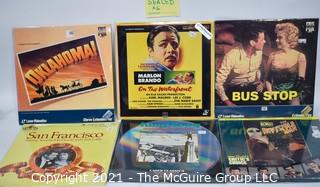 Collectible: Laser Disc Movies: (6) Classic titles incl "Bus Stop" (still sealed)