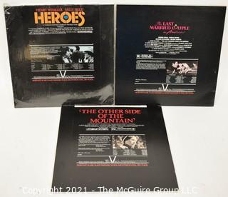 Collectible: Laser Discs: (3) Movie Titles (incl Heroes)