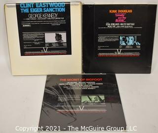 Collectible: Laser Disc Movies: (3) titles (incl Eiger Sanction)