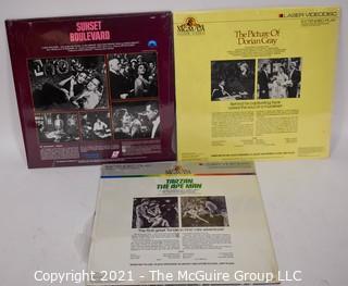 Collectible: Laser Discs: (3) Movie Titles (incl Dorian Gray, Tarzan)