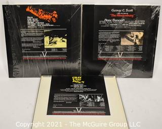 Collectible: Laser Discs: (3) Movie Titles (incl Earthquake)