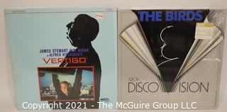 Collectible: Laser Disc Movies: (2) titles (incl The Birds &  Vertigo)