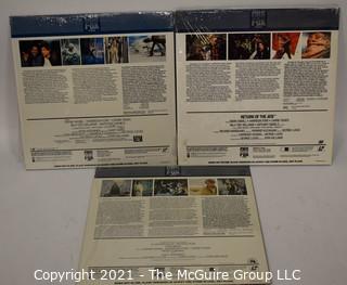 Collectible: Laser Disc Movies: (3) titles (Star Wars Trilogy)