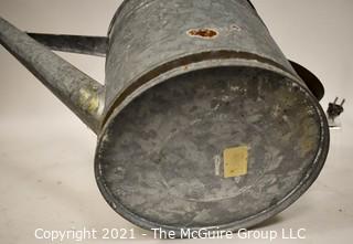 Galvanized Watering Can Electric Fountain.  Untested.  