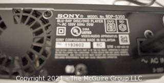 Electronics: Modern: SONY Blu-Ray Disc Player in original box BDP-S350 w/Remote