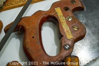 Tools: Antique: Large selection of Carpenters Hand Tools (Grouping #1)