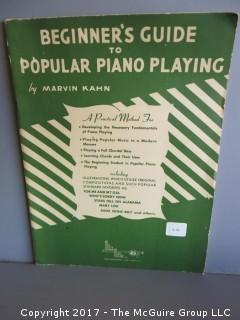 Collection of Sheet Music.  See all the photos