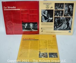 Collectible: Laser Disc Movies: (3) titles (incl Hamlet & La Strada)