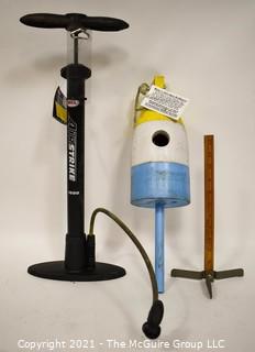 Misc: Air Pump and Birdhouse made out of Float