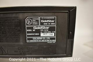 Electronics: Modern: Goldstar GHV-55FM VHS Recorder/Player w/remote