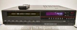 Electronics: Modern: Goldstar GHV-55FM VHS Recorder/Player w/remote