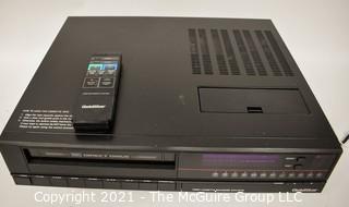 Electronics: Modern: Goldstar GHV-55FM VHS Recorder/Player w/remote