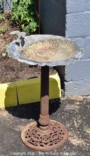 Cast Iron Garden Bird Bath