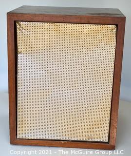 Electronics: Vintage: Speaker: Pre-JBL - Jim Lansing Model L  D-130 16 Ohms 15" Woofer in Wood Case; w/ Metal Protective Screen