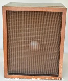 Electronics: Vintage: Speaker: Pre-JBL - Jim Lansing Model L  D-130 16 Ohms 15" Woofer in Wood Case; w/ Metal Protective Screen