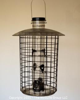 Two (2) Large Hanging Bird Feeders.  30"T