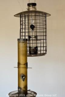 Two (2) Large Hanging Bird Feeders.  30"T