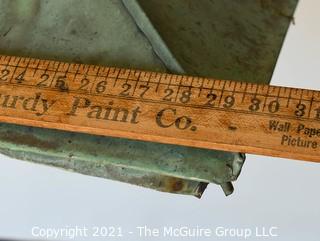 Antique Copper Cupola with Weather Vane. Measures 29"Square and 31" T.