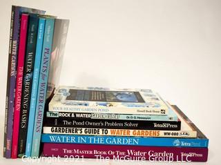 Group of Books on Water Gardens.