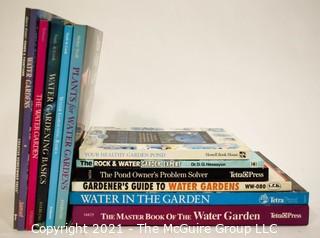 Group of Books on Water Gardens.