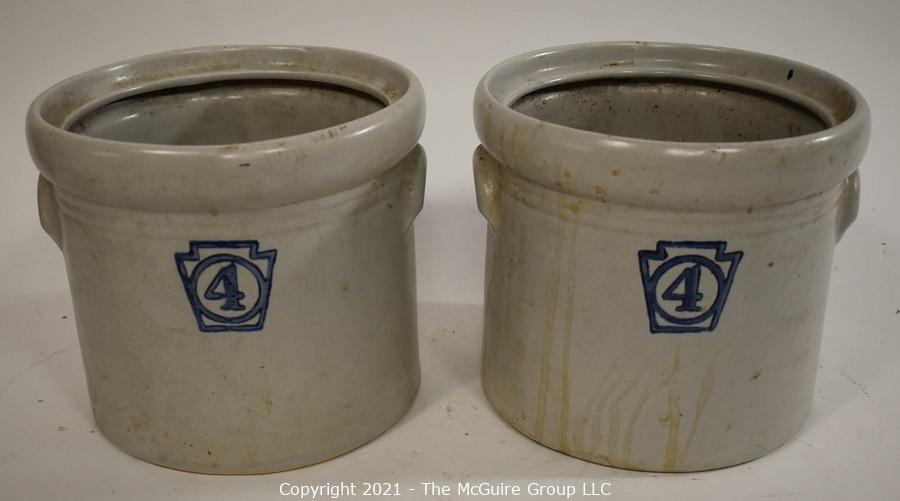 The McGuire Group LLC - Auction: Online Estate Auction - Nov. 8-14, 2019  ITEM: Household: Kitchen: Nice set of Revere Ware Copper Bottom Cooking Pots  and Pans w/lids