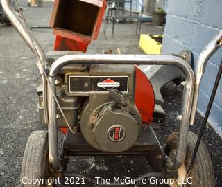 Tools: TORO Lawn Vacuum: Walk-Behind, B&S Gasoline Powered Motor missing capture bag UNTESTED