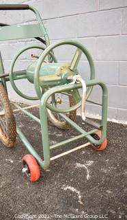 High Wheeled Garden Hose Caddy Cart