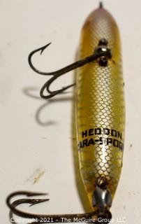 Collection of Vintage Fishing Lures Including L&S MirrOlure 52M11 (x3) M12, M26 & Heddon Zara Spook.  